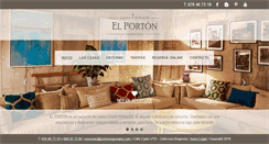 Desktop Screenshot of portonsegoviano.com
