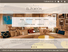 Tablet Screenshot of portonsegoviano.com